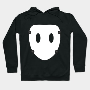 Mouthless Face Command Mask high rise invasion Hoodie